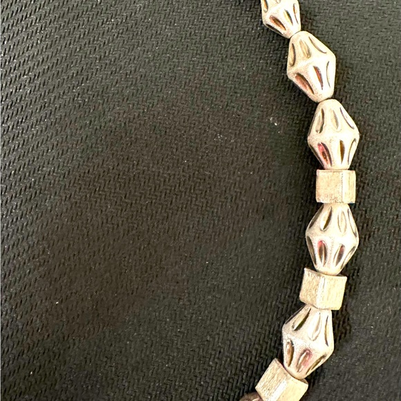 Hand Crafted Unique Earth “One of a Kind” Sterling Silver Choker. - Picture 3 of 3